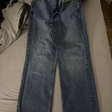 Dark blue jeans