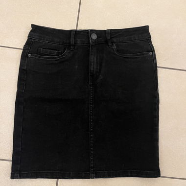 Kurzer Denim Rock