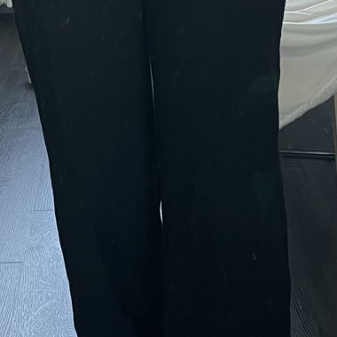 Pantaloni Bershka a gamba larga neri Gr. 36