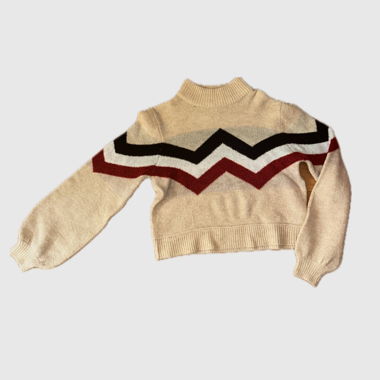 Knit Sweater with Pattern