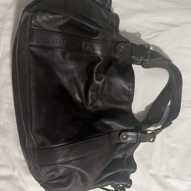 Sehr schöne braune Ledertasche