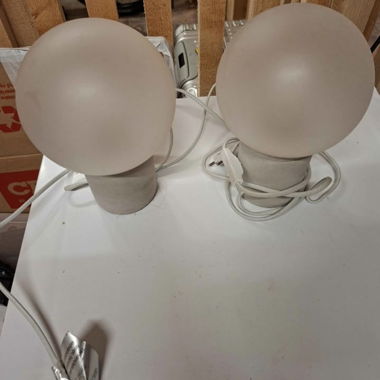 Paire de lampes de table