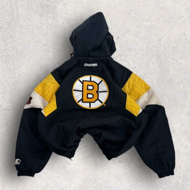 Veste Starter noire et jaune