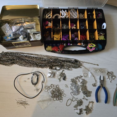 Set di perle e gioielli