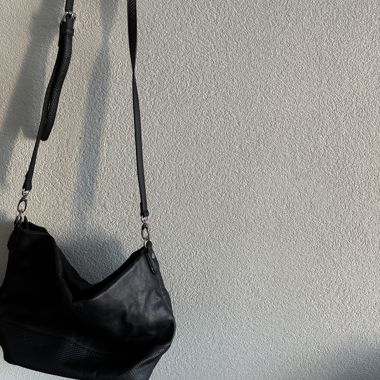 Black crossbody bag