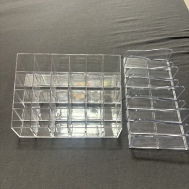 Organisateur en acrylique, 2 pièces