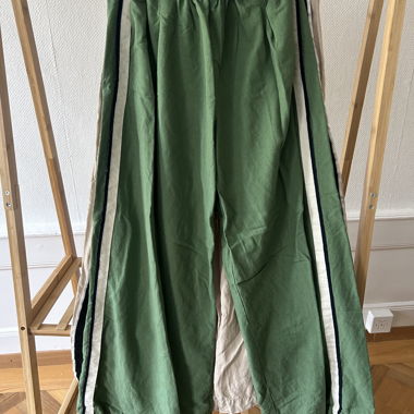 Primark green wide-leg pants XS