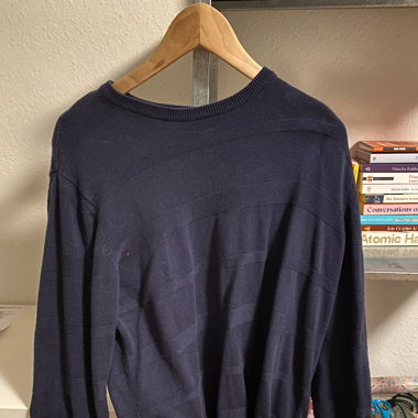 dark blue sweater<3