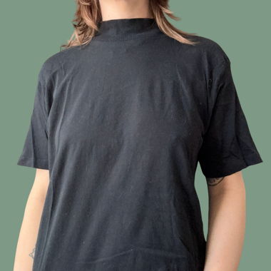 Schwarzes T-Shirt, even&odd, Grösse M