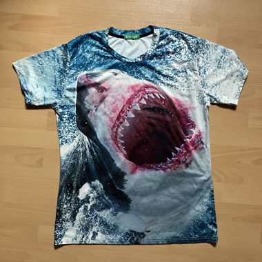 T-Shirt Jaws Pixel