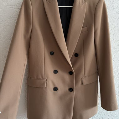 Blazer ZARA camel, croisé