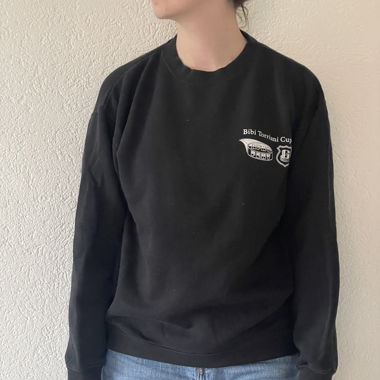 Sweatshirt noir - taille enfant