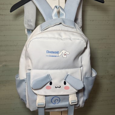 Hellblauer Rucksack