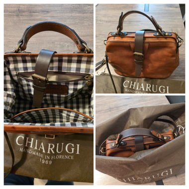 Borsa a mano in pelle Chiarugi