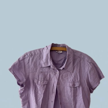 Lila Hemd/Bluse