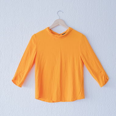 Zara Women’s Orange Blouse