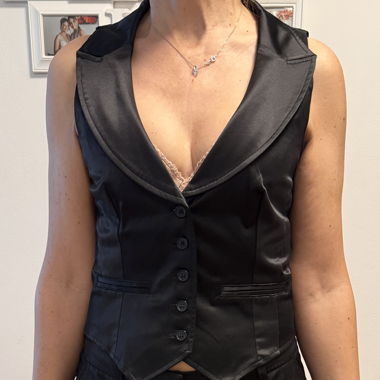 Costume Clockhouse noir taille 38/XL