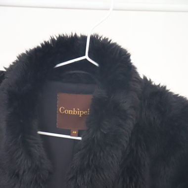 FAKE FUR JACKET BLACK
