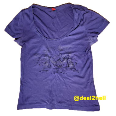 Y2K VINTAGE s.Oliver Purple t-Shirt