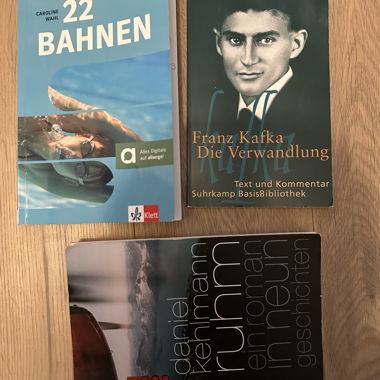 Set di libri di letteratura tedesca