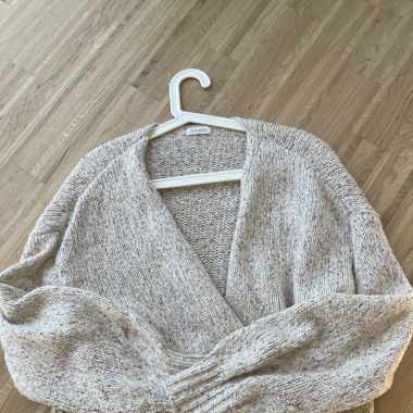 Strickjacke Weiss 