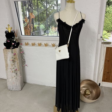 Abito maxi nero Zara