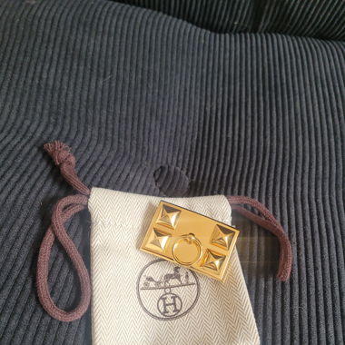 Boucle de ceinture Hermès Collier de chien
