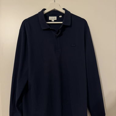 Lacoste Polo Langarm (XL) 