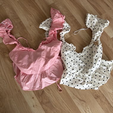 Pink & Polka Dot Tops