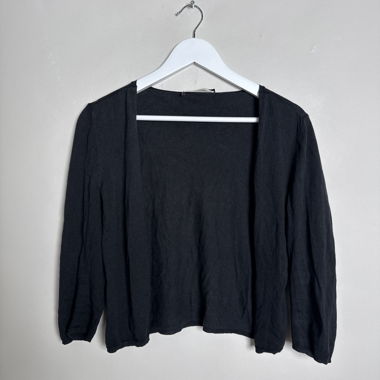 Cardigan noir Rene Lezard