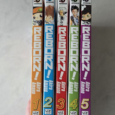 Reborn!-Manga-Set Bd. 1–5