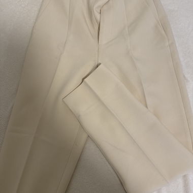 Elegante Stoffhose beige Gr. 34 Zara 
