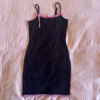 Black Lace Babydoll Dress
