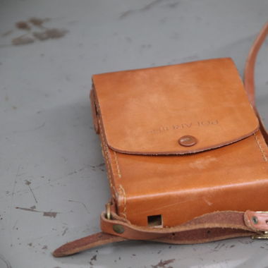 Polaroid SX-70 Ledertasche Original
