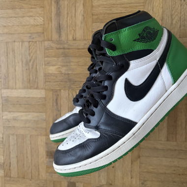 Air Jordan 1 High Verde/Nero