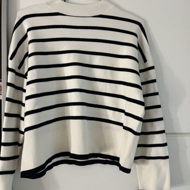 Maglione a righe