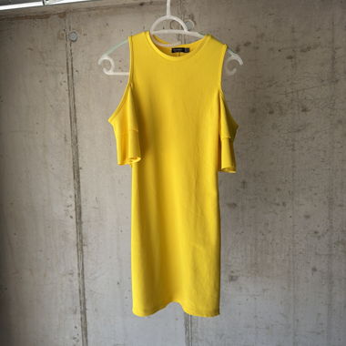 Yellow Sleeveless Dress