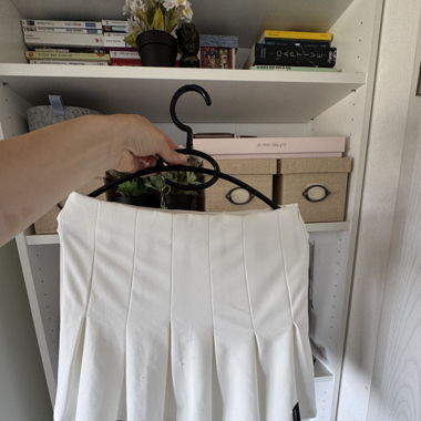 Jupe blanche tennis