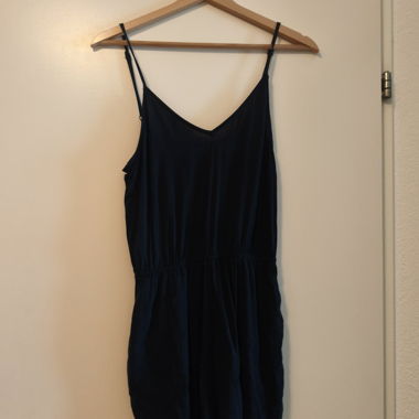 Black Short Jumpsuit