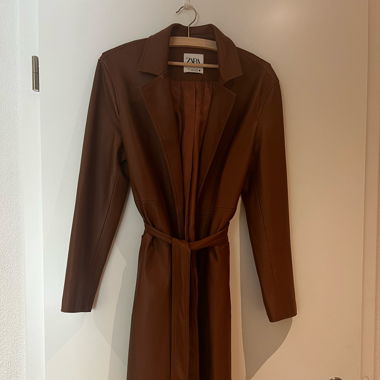 Manteau similicuir Zara – Taille S