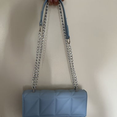 Sac à main bleu 