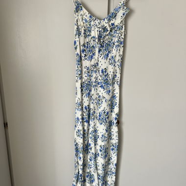 MNG Maxikleid mit Blumenmuster, Grösse S