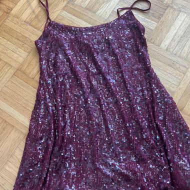 Robe à Paillettes de Bershka