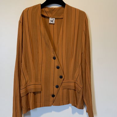 Chemisier vintage ocre