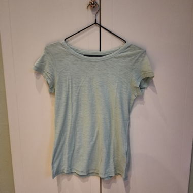 T-shirt bleu 