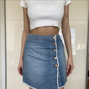Denim Skirt