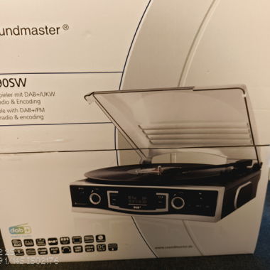 Sound Master Plattenspieler 