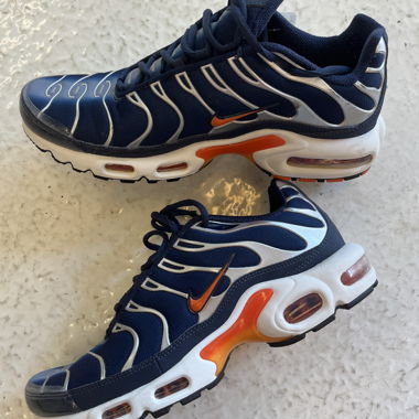 Nike TN Air Sneakers blue/orange