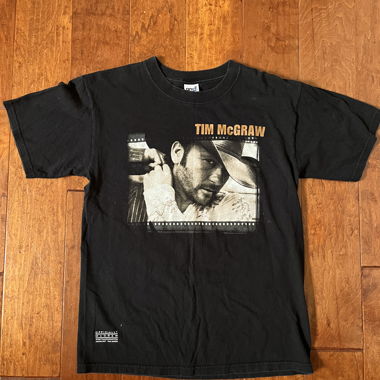 T-shirt Vintage della Band di Tim McGraw