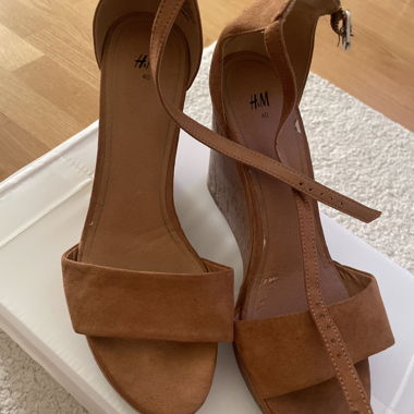 Sandales marron H&M, taille 40